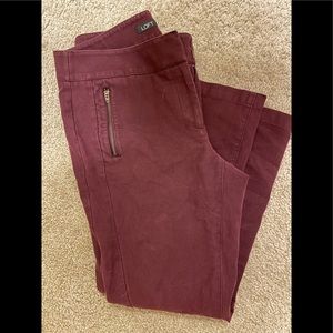 Loft Julie skinny pants